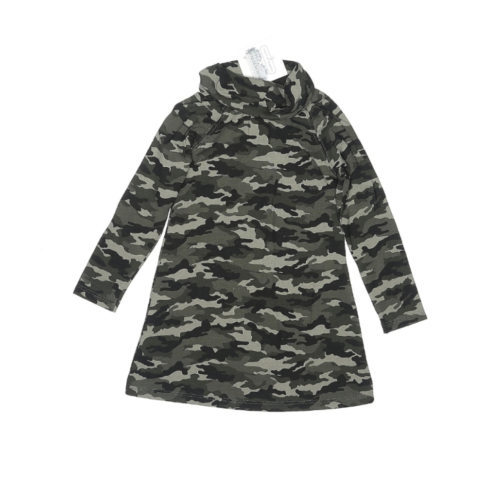 NWT Duffield Lane Long Sleeve Turtle Neck Size 3 - Green Camouflage
